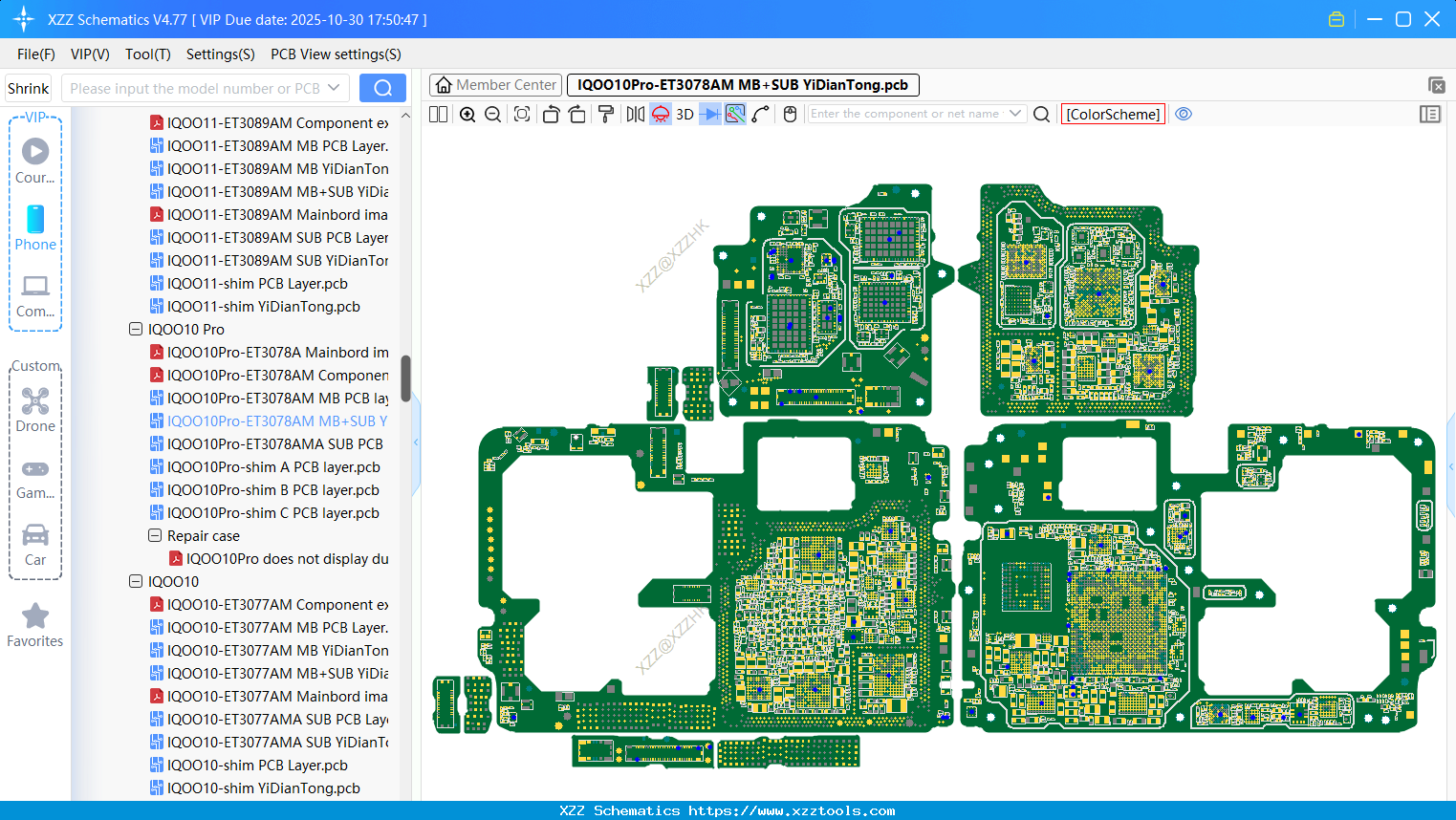 VIVO IQOO10Pro-ET3078AM MB+SUB bitmap